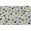 Robert Kaufman Nuts & Bolts Floral And Polka Dot Fabric