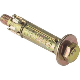 ForgeFix Masonry Anchors - Loose Bolts | M8 x 40mm | Zinc Yellow Passivated | Bag 10