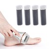 Outanaya 360° Rotating Foot File Roller Heads Coarse Refills for