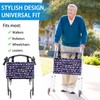 DAHE Multiple- Pocket Wheelchair Bag for Personal Items Carrier for