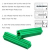 M8 Green Plastic Masonry Screw Plastic Drywall Wall Anchors Screw