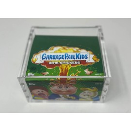 Acrylic Display Case Magnetic Lid FITS 2015 GARBAGE PAIL KIDS Display Hobby Box