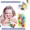 48 Pieces Tetra Tower Game, Tetris Balance Tower Game, Stacking