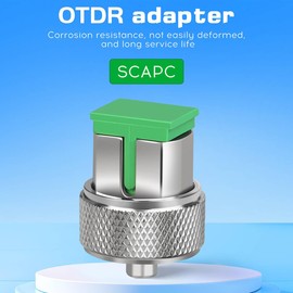 SumChan OTDR SCAPC Adapter can be Used for Single-Mode or Multi-Mode Fiber Optic adapters SCAPC Connector is Suitable for External Optical Port Adapter converters