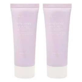 PlantNara 식물나라 뽀얀쌀 보라 톤업 수분 선크림 썬크림 100ml 2개 Plant Kingdom Poran Rice Purple Tone Up Moisturizing Sun Cream 100ml 2ea