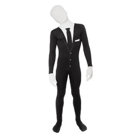 Morphsuits Kids Urban Legends Costume - Slenderman - Medium 3'6" - 3'11" (105cm - 119cm)