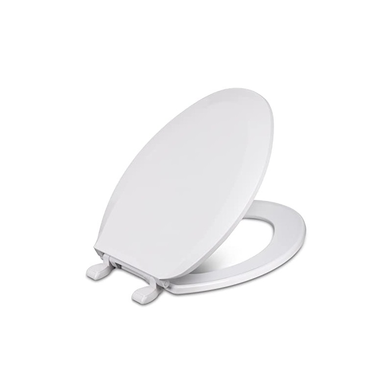 Centoco 1600-301 Elongated Plastic Toilet Seat, Standard Economy Model, Crane