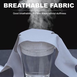 KGDUYC Face Tightening Band, Double Chin Remover, Double Chin Reducer, Chin Strap, Anti-Wrinkle Mask for Double Chin and Saggy Face Skin (Grey)