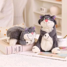 Lucifer Pencil Case, Plush Toy Pen Case, Trinket Case, Writing Instruments, Stationery, Cosmetic Pouch, School Entrance Gift, Girl, Cute (Lucifer-B)