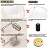 Shenmoyl Bathroom Light Fixtures, 2-Light Vanity Wall Light Over Mirror