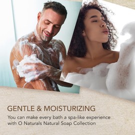 Natural Bar Soap 6 PCS Gift Set - Organic Ingredients & Essential Oils - Spa Gifts for Women & Men, Body Wash Soap Bar & Face Soap - Bars Gift Set