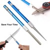 Retractable Knife Sharpener - 1 PC, Portable Diamond Grit Steel