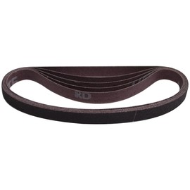 Norton 66254491545 1/2x24” Gemini R283 Aluminum Oxide Cloth File Belts, 100 Grit, Medium, 50 pack