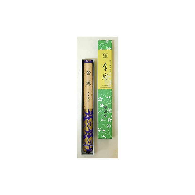 鳩居堂のお線香 金鳩 紙箱 短寸線香 1把入 17cm #147