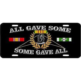 All Gave Some Vietnam License Plate
