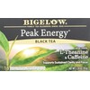 Bigelow Black Tea Peak Energy plus extra L-Theanine & Caffeine,