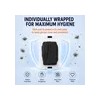 Guantes De Nitrilo Desechables Negros Anboson, 40 Pares Negro M