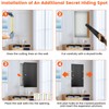 22.05" Tall Wall Safes Between the Studs with Removable Shelf,