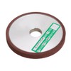 CNBTR Resin Diamond Parallel Grinding Wheel 180# Silver 100x10x20mm for