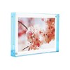 Color Edge Magnet Frame by Canetti-Pastel Aqua 4x6 inch