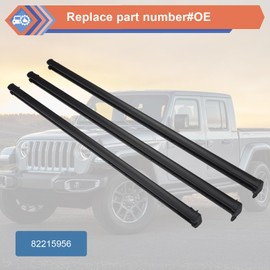 ZONFANT Bed Side Trail Rail System Tie Down Rail Compatible with 2020-2023 Jeep Gladiator, Replace#82215956
