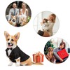 Dog Formal Outfit Wedding Tux with Bowtie Dog Tuxedo Dog