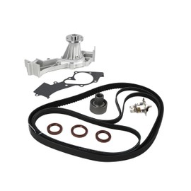 3.3 Timing Belt Kit with Water Pump FITS FOR 97-00 QX4, FOR 00-03 Xterra, 96-00 Pathfinder, 99-04 Frontier SC SVE XE SE LE 12 Valve 3275CC V6 GAS SOHC #Replace TBK249GMB WPNI021P