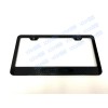 License Plate Frame 1pc Carbon Style 5.0 Black Metal License