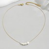 Jewigo Pearl Necklaces for Women 18K Gold Plated Pearl Choker