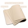 Wipeable Placemats Leather Table Mats Waterproof Heat-Resistant Easy to Clean