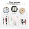TEHAUX 6 Sets High Torque Clock Movement Kit with Various