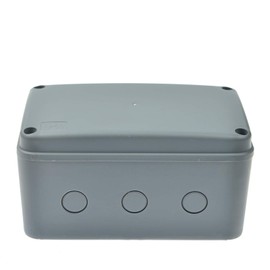 KCMYTONER 3Pack Weatherproof Junction Box Rectangular Electrical Project Enclosure with 20mm Cable Gland Entry IP66 Rated Waterproof, 181 x 111 x 100mm