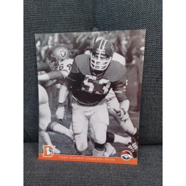 Randy gradishar ring a fame  photo 8x10 HOF Denver Broncos Orange Crush