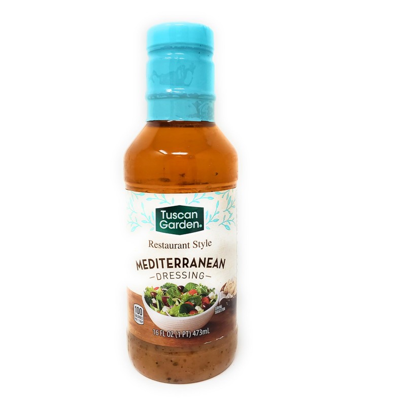 Restaurant Style Mediterranean Dressing 16 fl oz/473 ml (Pack of