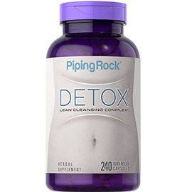 Piping Rock Detox Cleansing Pills | 240 Capsules | Lean Complex | Dietary Supplement | Gluten Free, Non-GMO