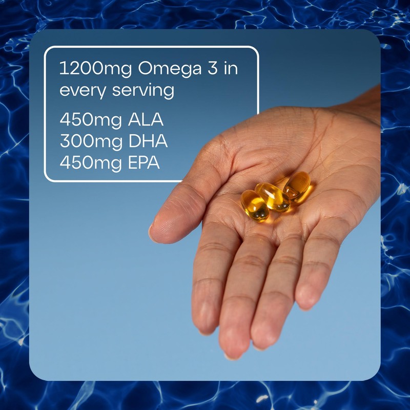 TheraTears Omega 3 Supplement for Eye Care, 1200mg Fish Oil