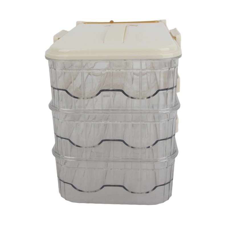 Egg Storage Box Time Record Automatic Egg Rolling Egg Organizer