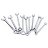 10PCS Mini Combination Wrench Set Steel Inch Open End Small