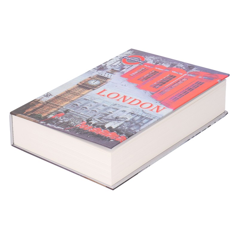 Simulation Book Security Locking Box Cash Coin Money Storage Safe