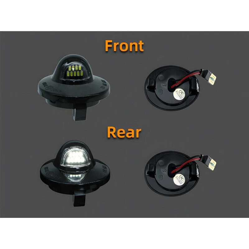 ErsatzProfiOnline for 1983-2011 Ford Ranger 2 x License Plate Lamp