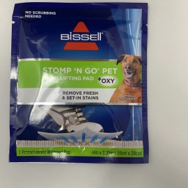 Bissell Stomp 'N Go Pet Lifting Pads + Oxy Stain Carpet Rug Cleaning 20 Pack NEW