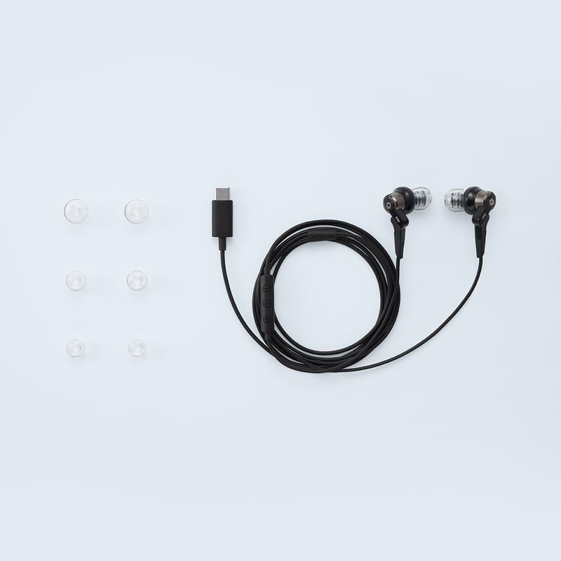 Radius HP-NHR21C High Resolution Compatible USB-C Earphones, Ne New Ear,