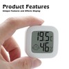 Thermometer Hygrometer Indoor Pack of 6 Mini Digital Thermometer Hygrometer