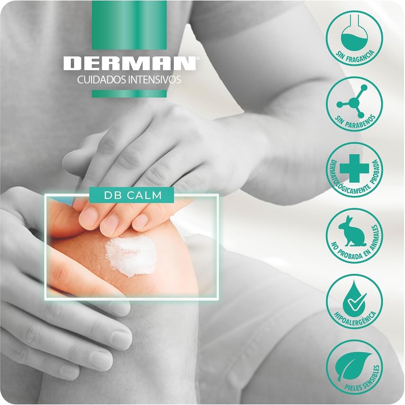 Derman DB Calm Crema Corporal │ Urea-D 10% + Ácido
