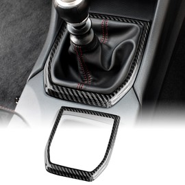FXETRNL Covers for Subaru WRX (2022-2023), Gear Shift Frame Cover, Real Hard Carbon Fiber Transmission Control Decor Protect Interior Car Accessories Panel, Black