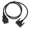 OBDII Diagnostic Cable 12V High Flexibility Code Reader Cable for