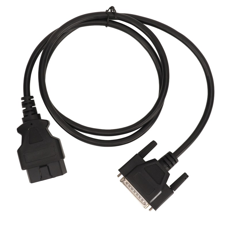 OBDII Diagnostic Cable 12V High Flexibility Code Reader Cable for