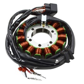 AHL Magneto Stator 15 Pole Coil for Kawasaki VN900 VN 900 Vulcan 900 Custom 2007 2008 2009 2010 2011 2012 2013 2014 2015 2016 2017