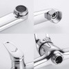 Kitchen Sink Tap Wall Mounted with 360° Rotation, Sink Spout,