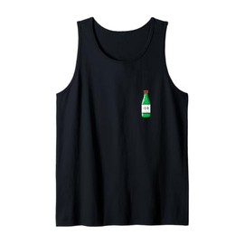 Korean Drink Hangul Alcohol Soju Liquor Drink Soju Drinker Tank Top
